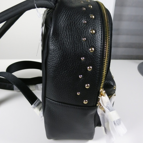 Coach Mini Charlie Leather Backpack with Studs NWT - Picture 5 of 8